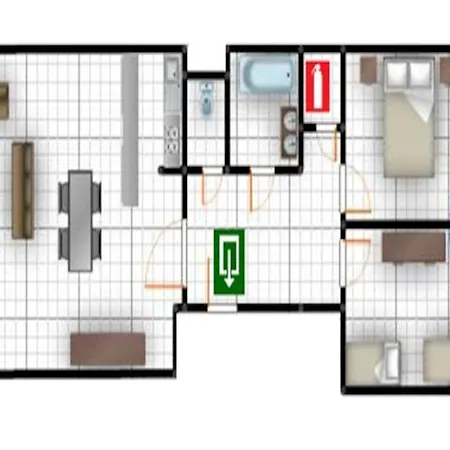 アパート In With Sea Views